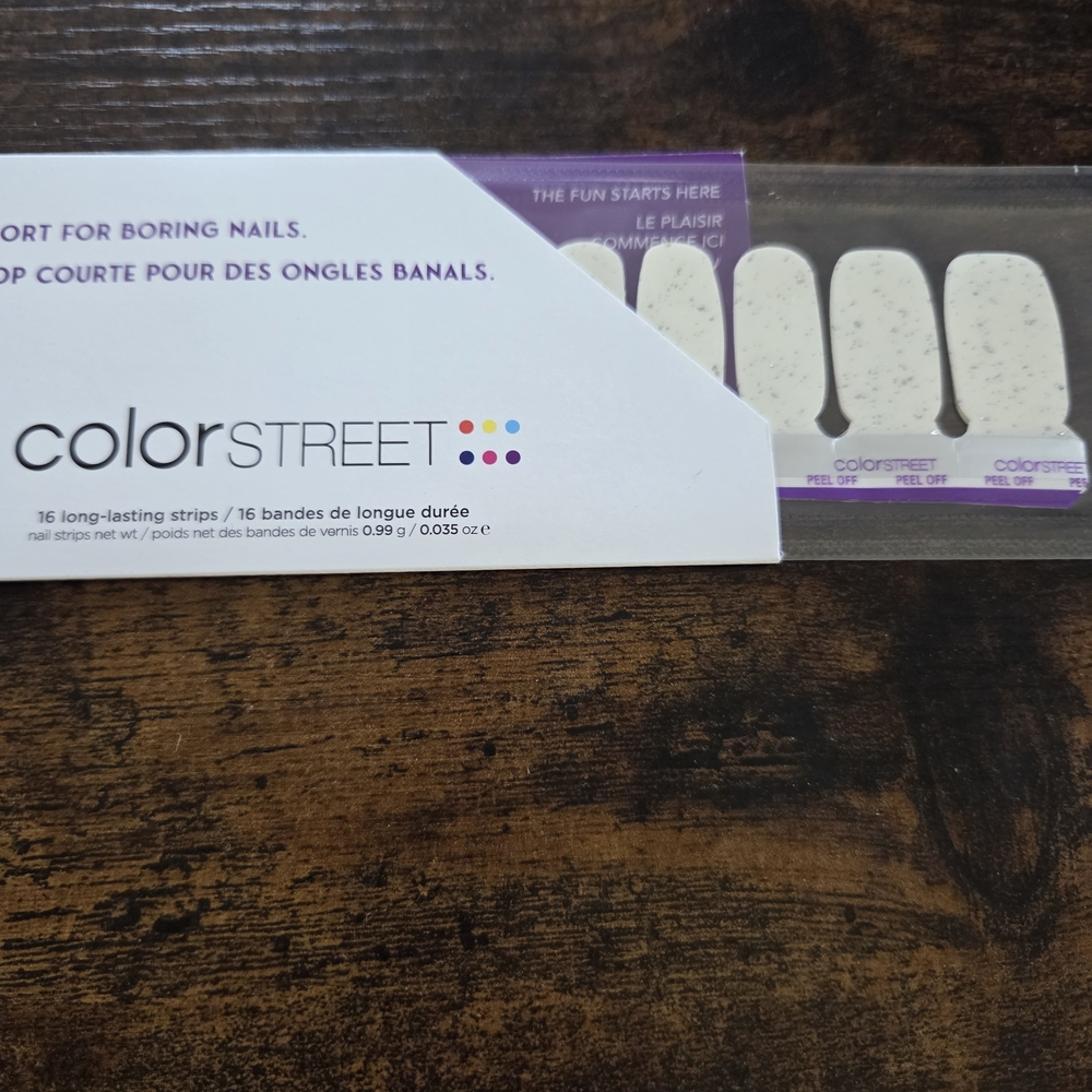 Color Street Subscription Box Nail Strips  - Crystal Calm